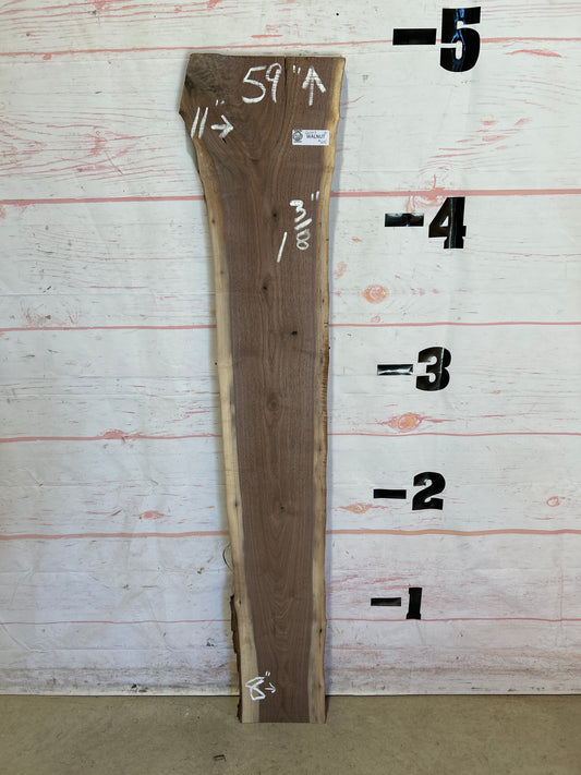 Live Edge Walnut Sku#26447M-6