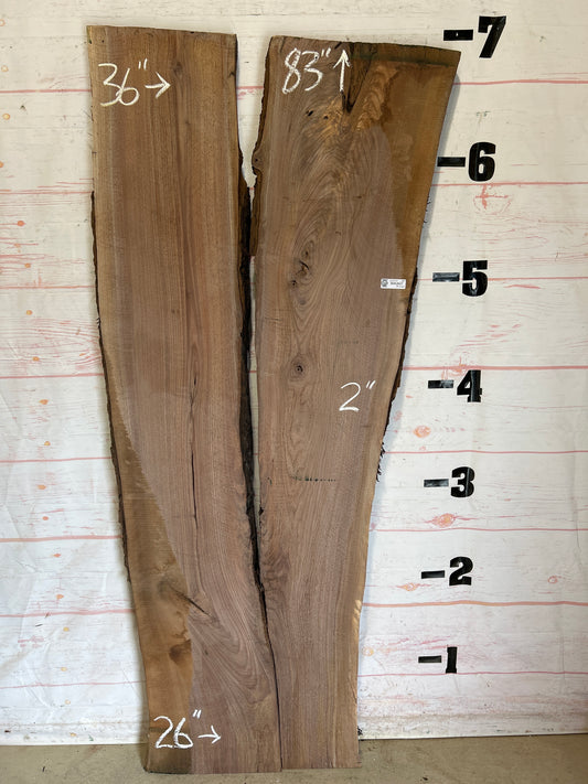 Live Edge Walnut Sku#26514C-36