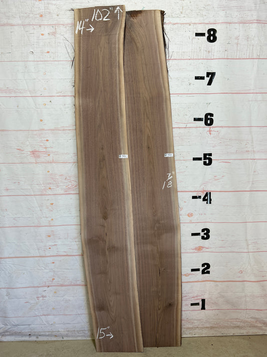 Live Edge Walnut Set Sku#26182K-42