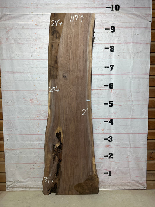 Live Edge Walnut Sku#27008K-52