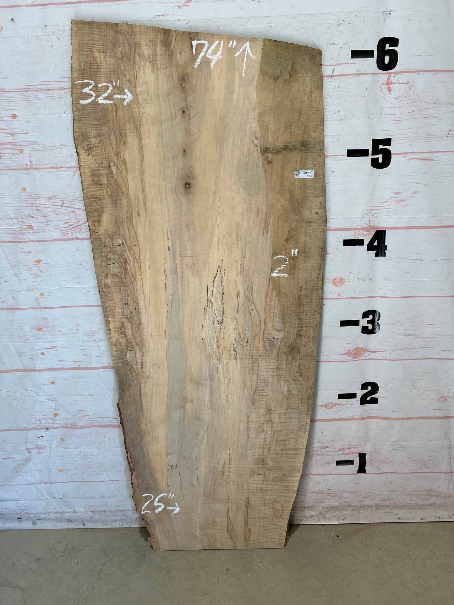 Live Edge Maple Sku#26720E-30