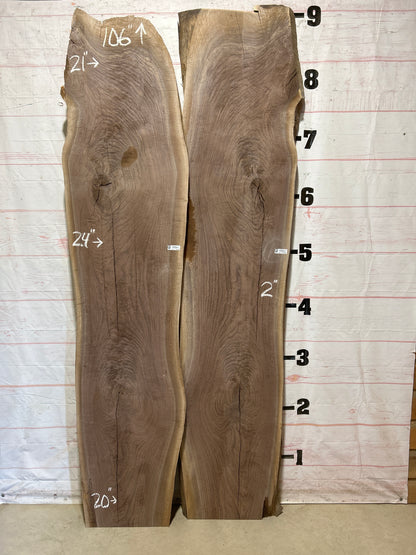 Live Edge Walnut Set Sku#27166K-64