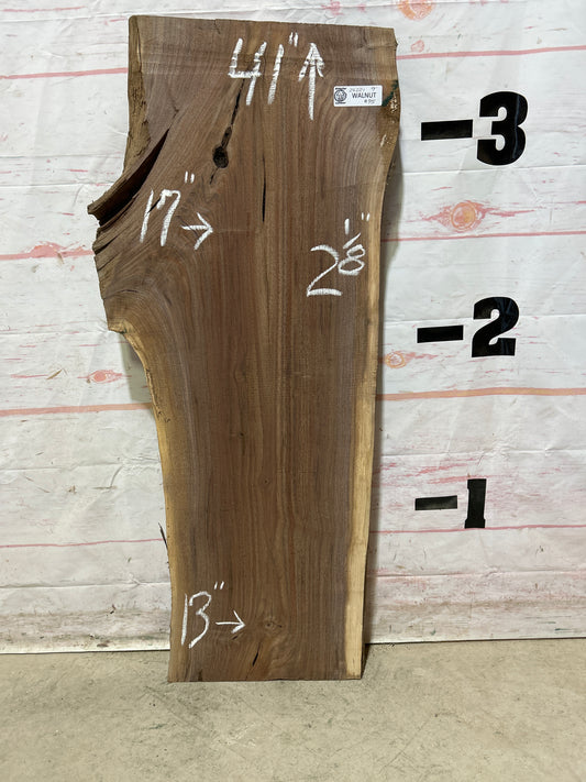 Live Edge Walnut Sku#26221M-9