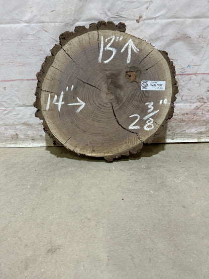 Live Edge Walnut Sku#26848M