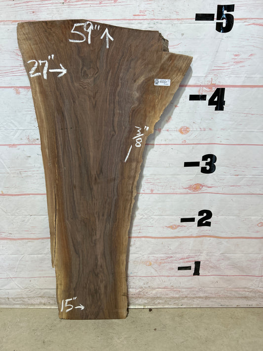 Live Edge Walnut Sku#25604M-13
