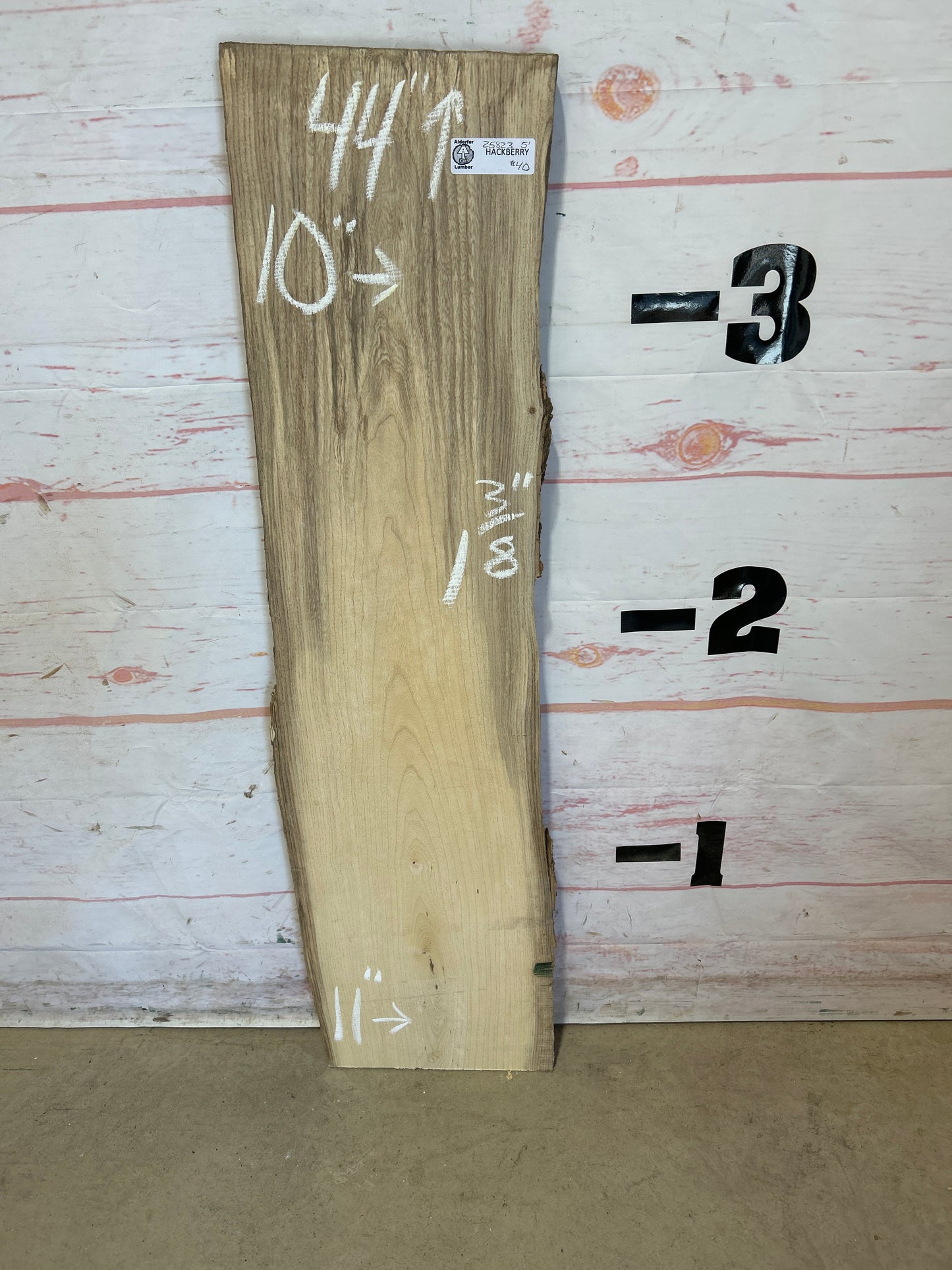 Live Edge Hackberry Sku#25823M-5