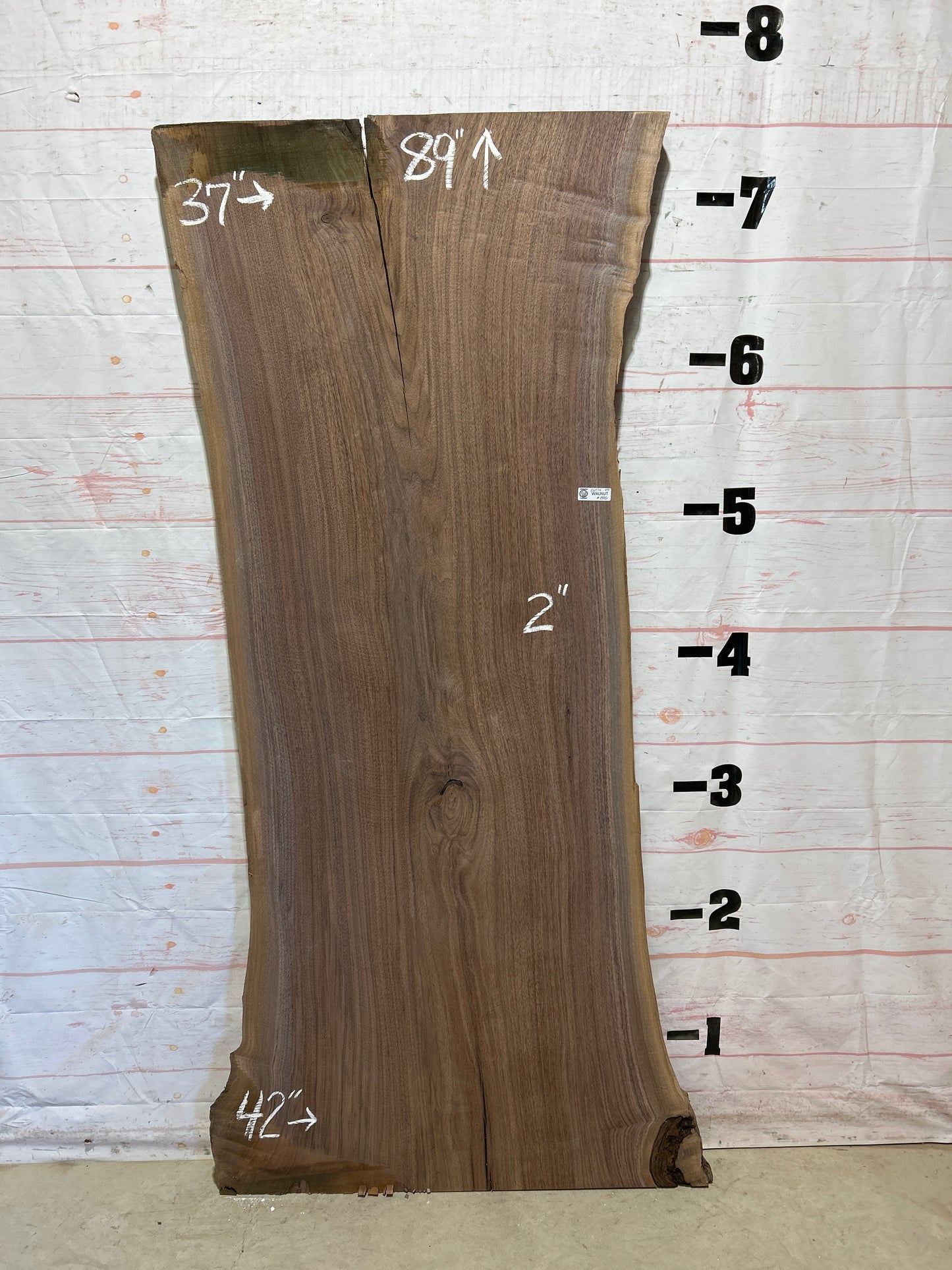 Live Edge Walnut Sku#26974-49