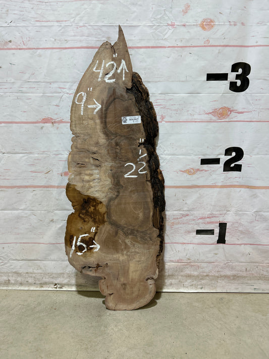 Live Edge Walnut Sku#26926M-9