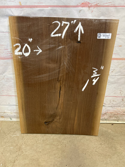Live Edge Walnut Sku#26389M-7