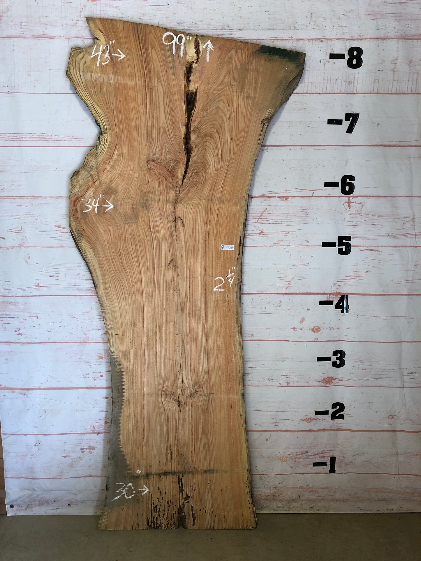 Live Edge Honey Locust Sku# 22545-57