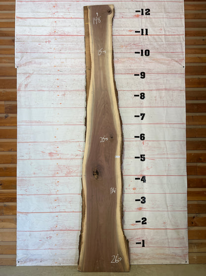 Live Edge Walnut - Sku# 20476-36