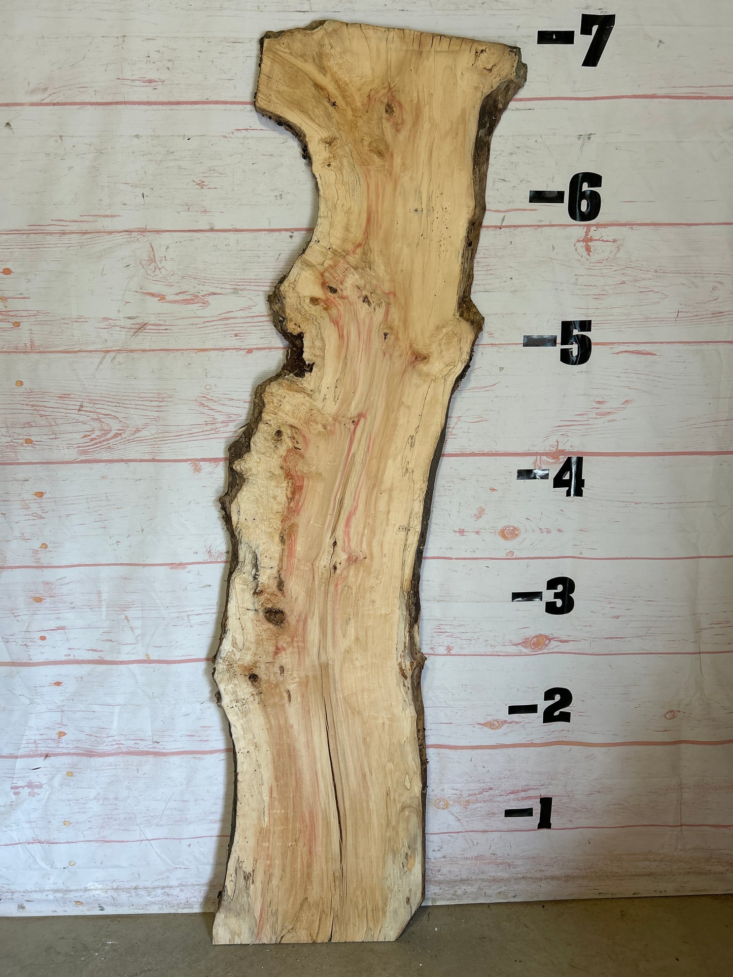Live Edge Box Elder Sku#25229D-19