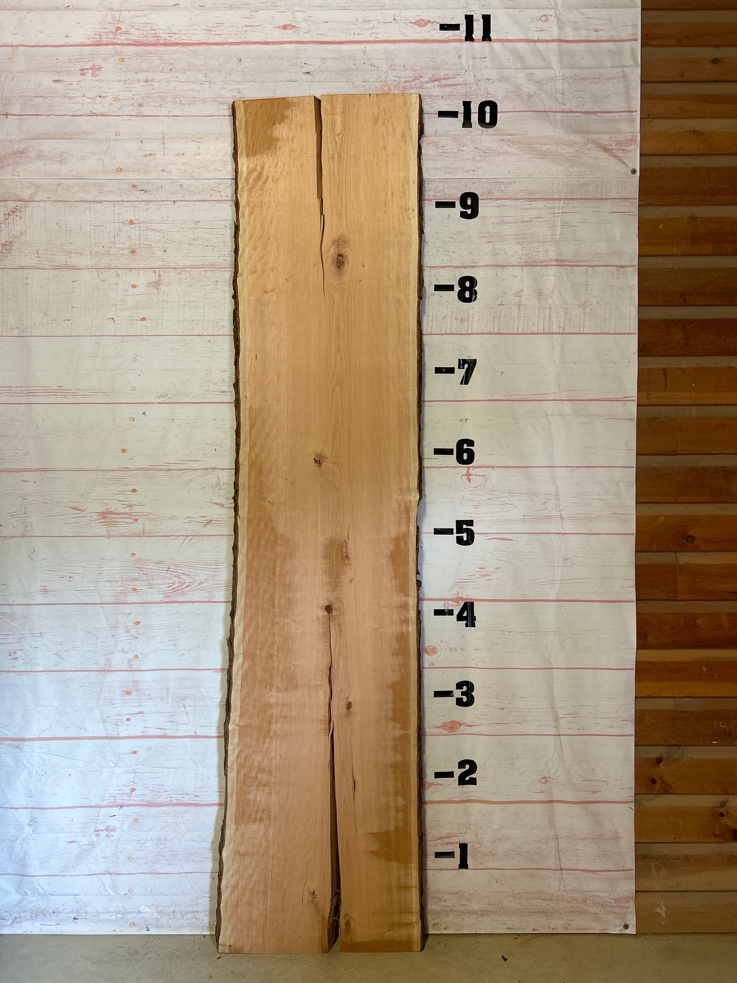 Live Edge Cherry  Sku#23624-48