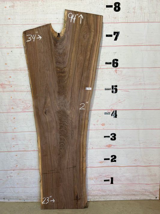 Live Edge Walnut Sku#25858-38