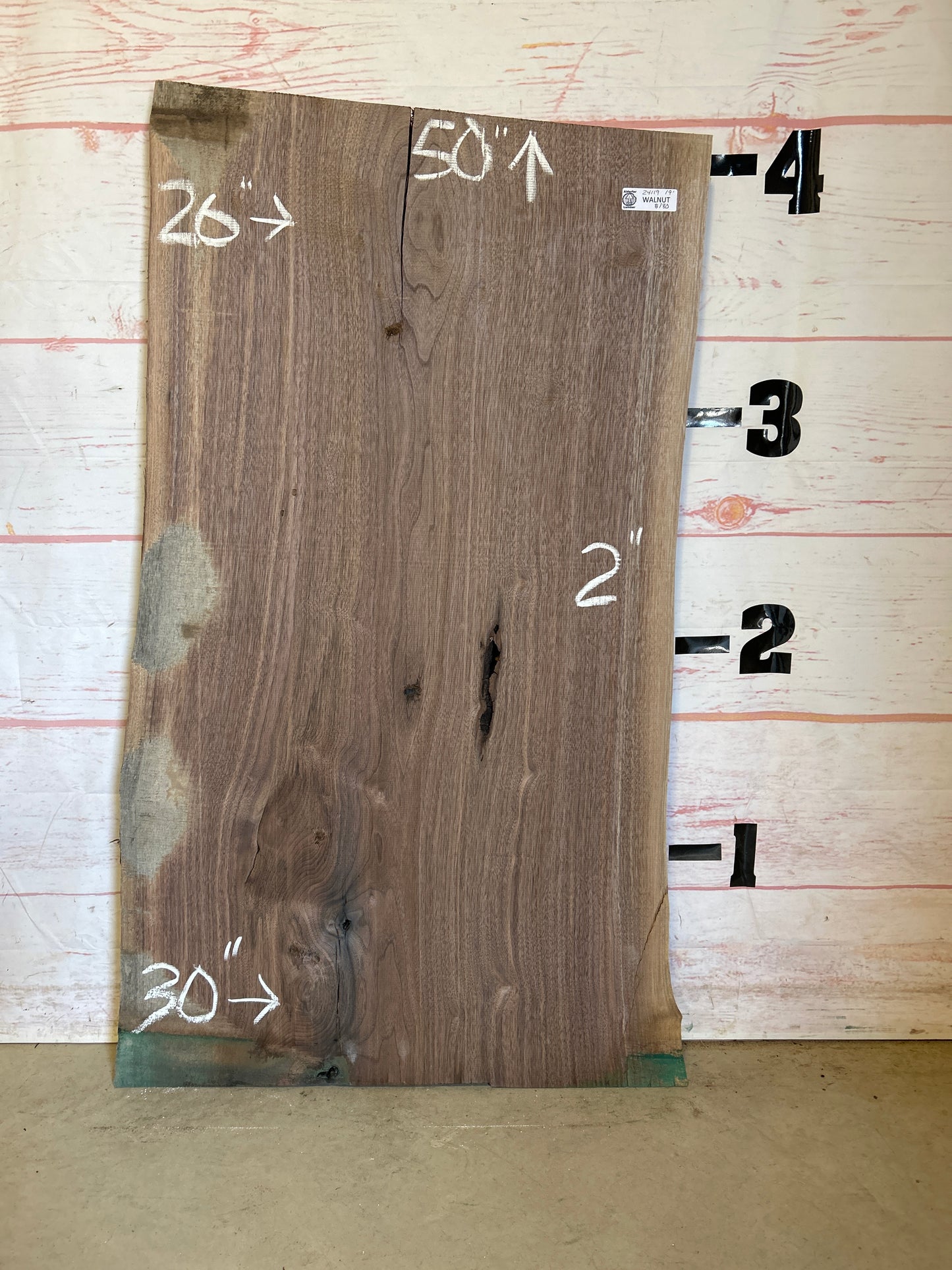 Live Edge Walnut Sku#24119M-19