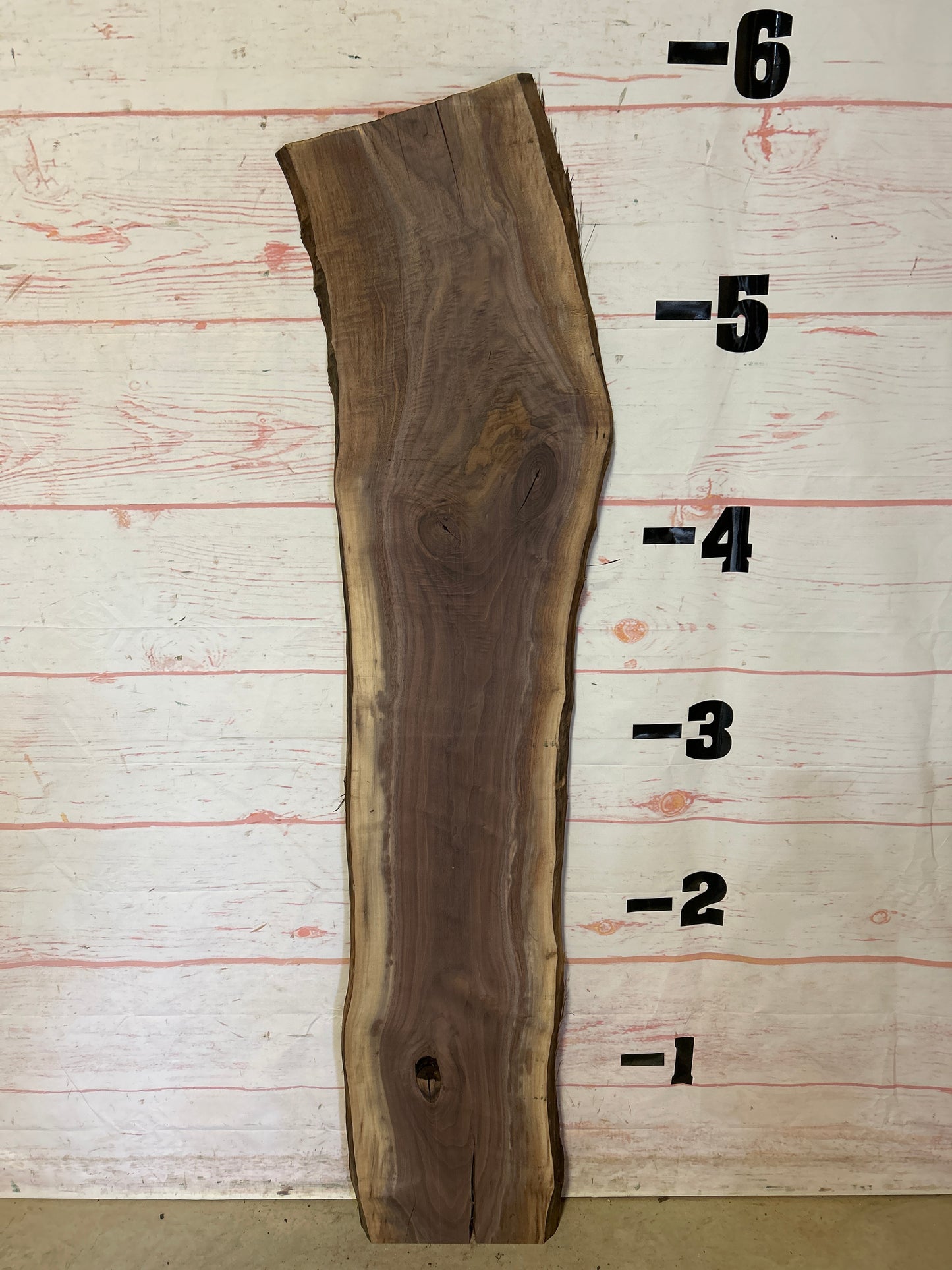 Live Edge Walnut Sku#24262A-9