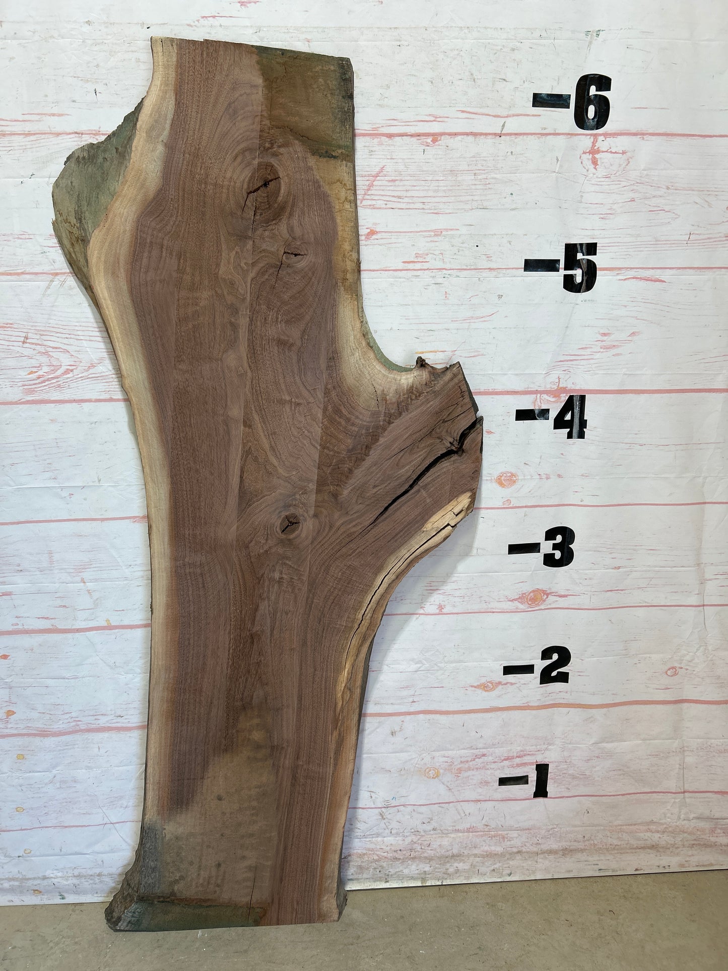 Live Edge Walnut Sku#25885A-26