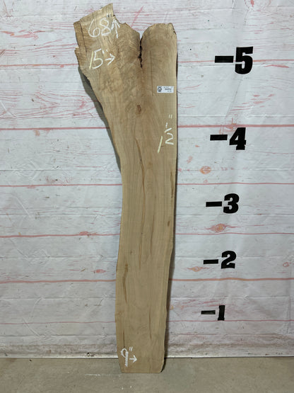 Live Edge Maple Sku#26705E-9