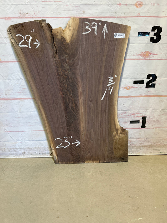 Live Edge Walnut Sku#26583M-12