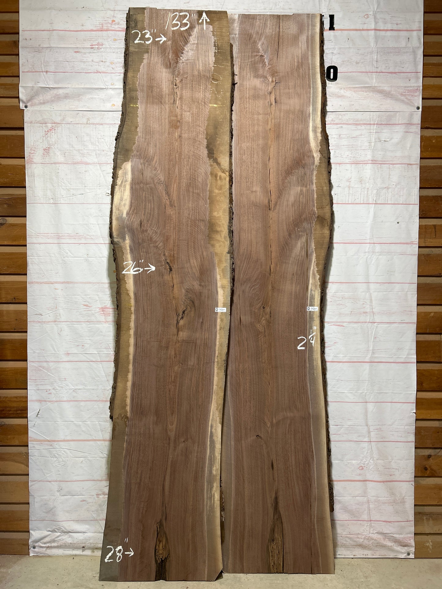 Live Edge Walnut Set Sku#26781-108