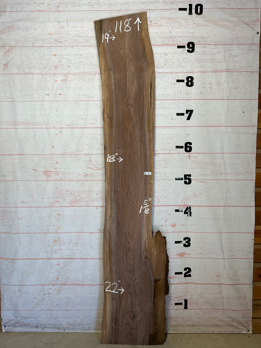 Live Edge Walnut Sku#26119K-25