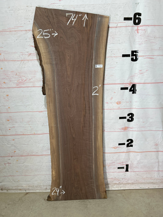 Live Edge Walnut Sku#26765F-26
