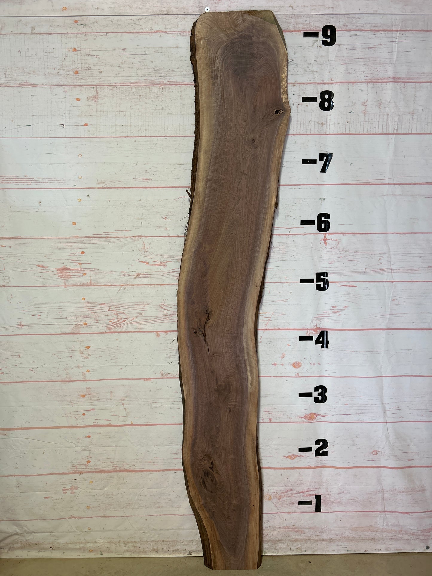 Live Edge Curly Walnut Sku#24234A-15