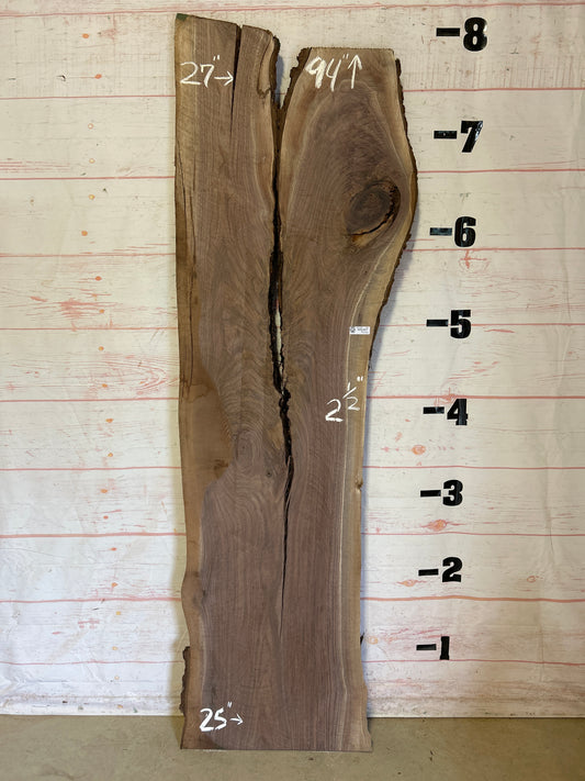 Live Edge Walnut Sku#25168J-42