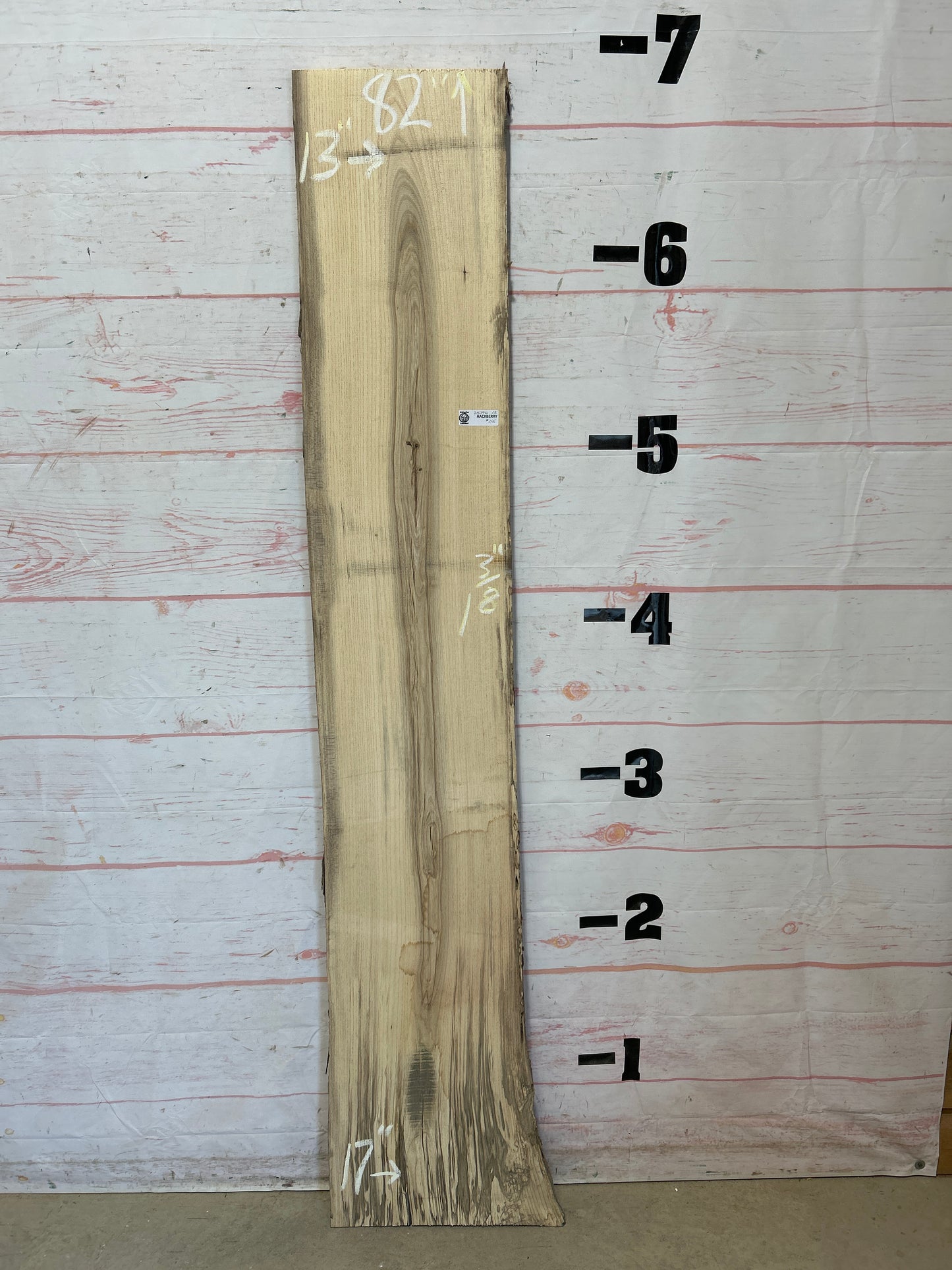 Live Edge Hackberry Sku#25796D-13