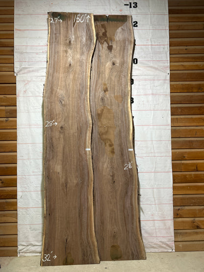 Live Edge Walnut Set Sku#26998-126