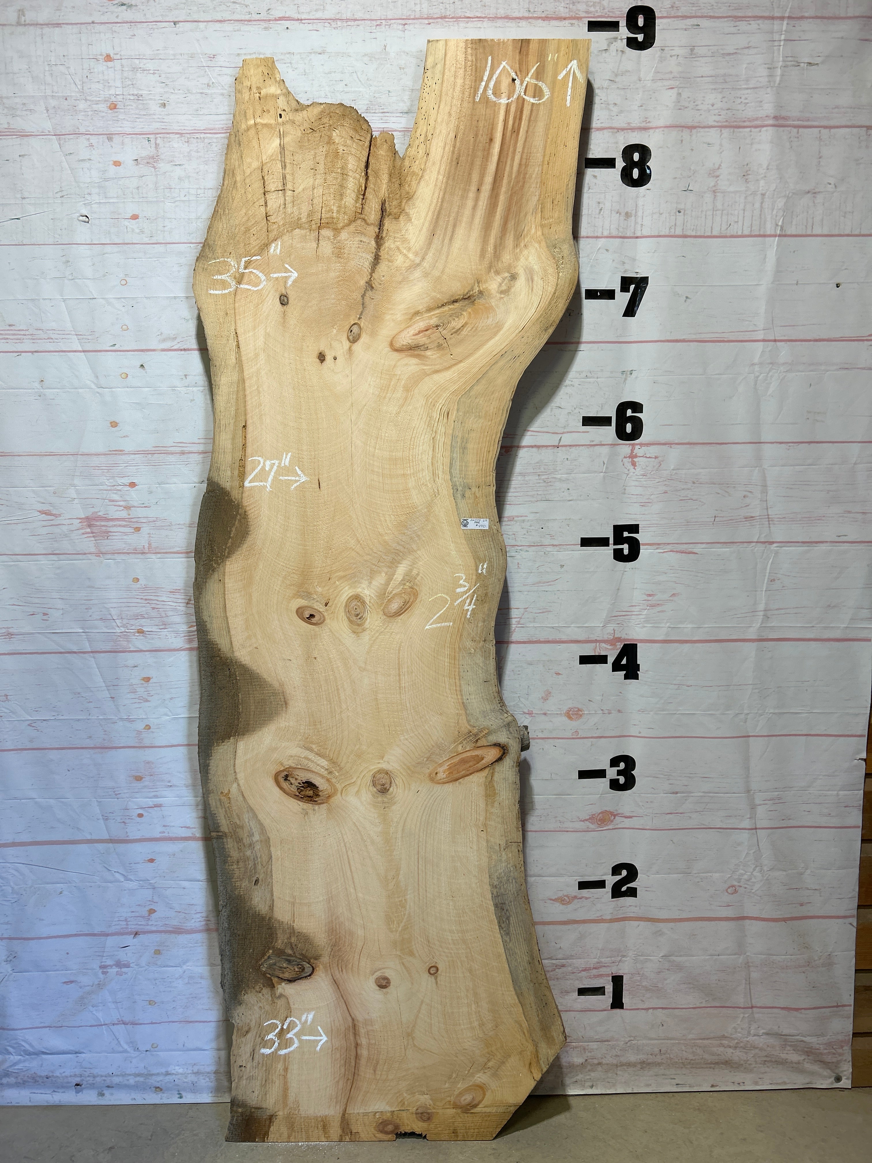 Live Edge Pine Slabs, Pine Wood Slabs With Live Edge, Kiln Dried ...