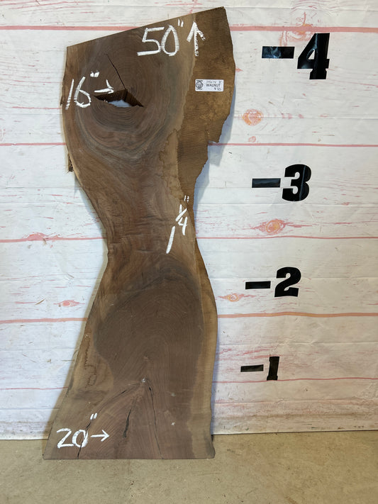 Live Edge Walnut Sku#25674M-8
