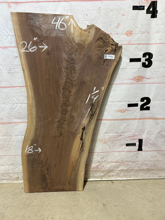 Live Edge Walnut Sku#26643M-9