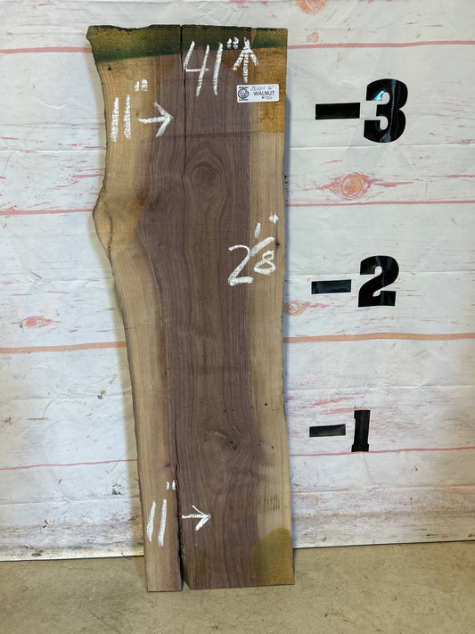 Live Edge Walnut Sku#26201M-6