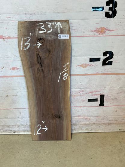 Live Edge Walnut Sku#25826M-4