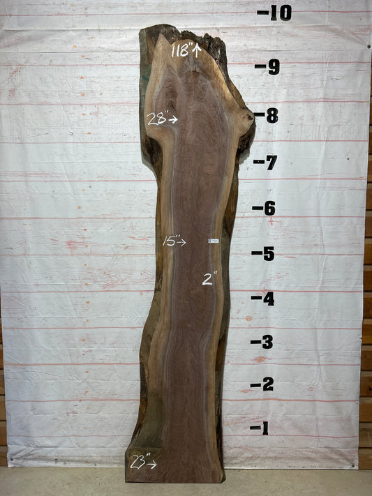 Live Edge Walnut Sku#26504K-43