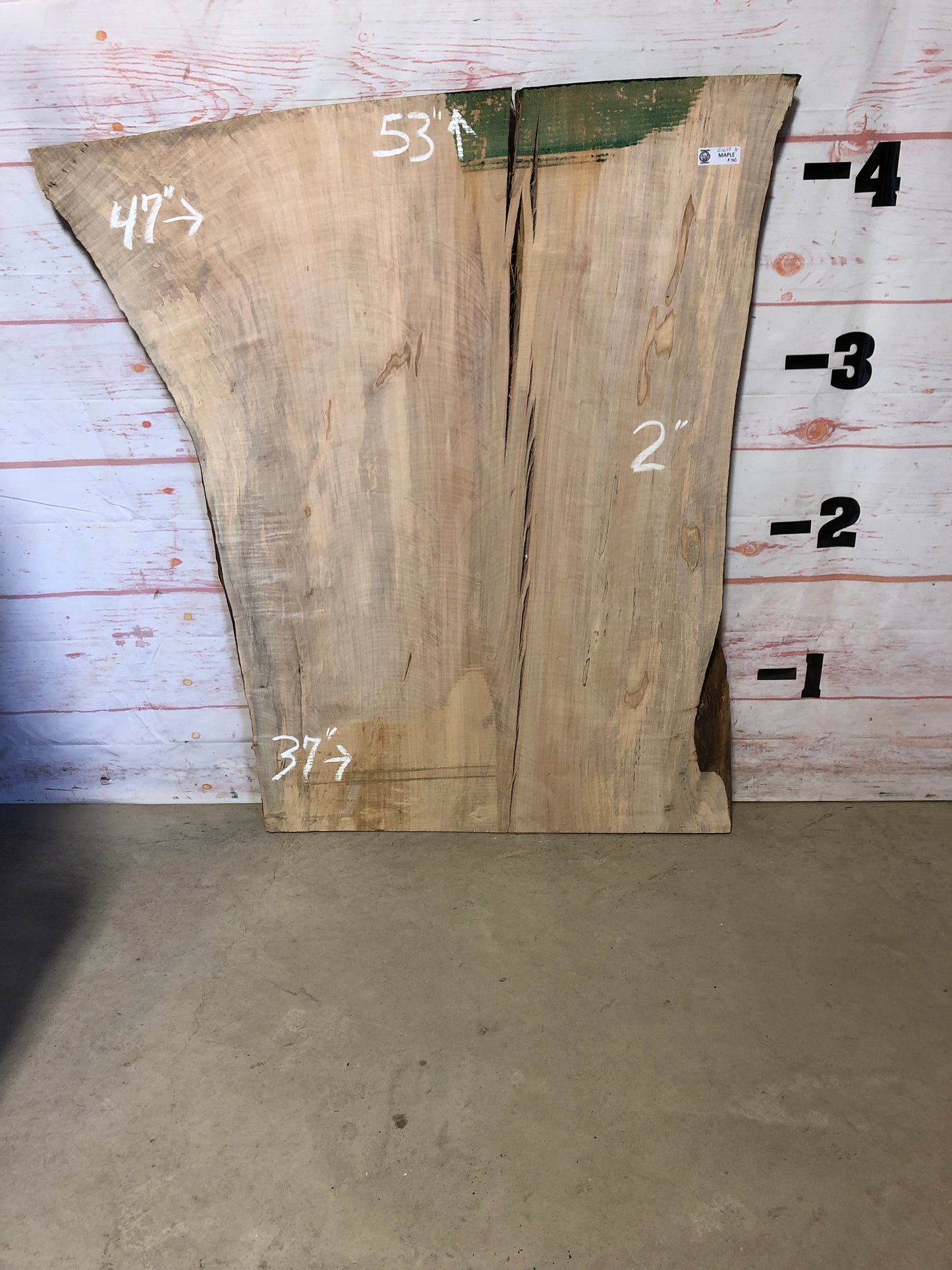 Live Edge Maple Sku# 21633B-31