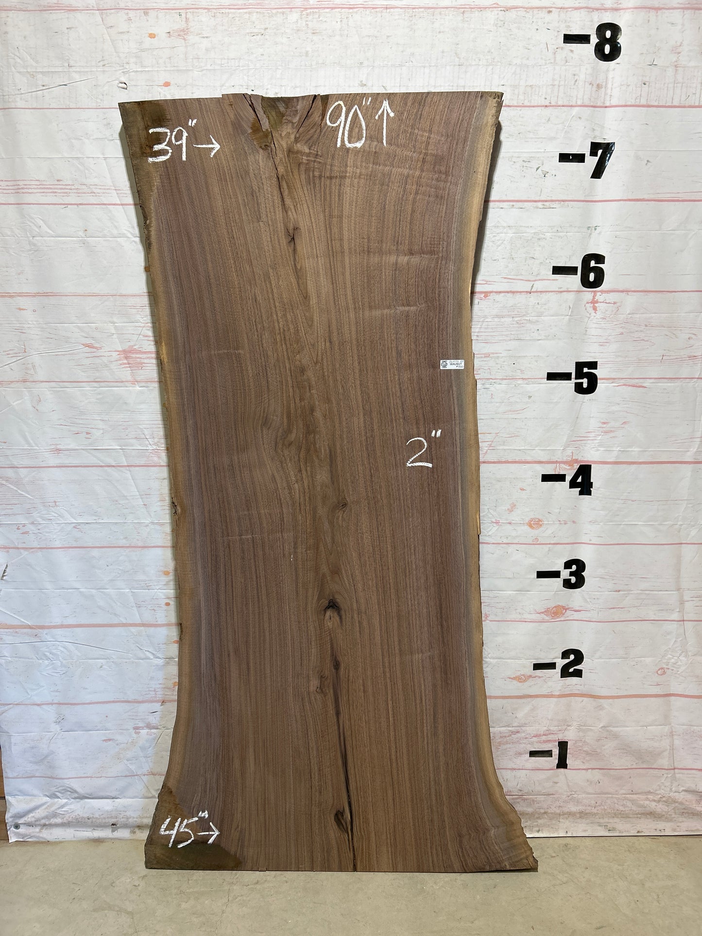 Live Edge Walnut Sku#26973-53