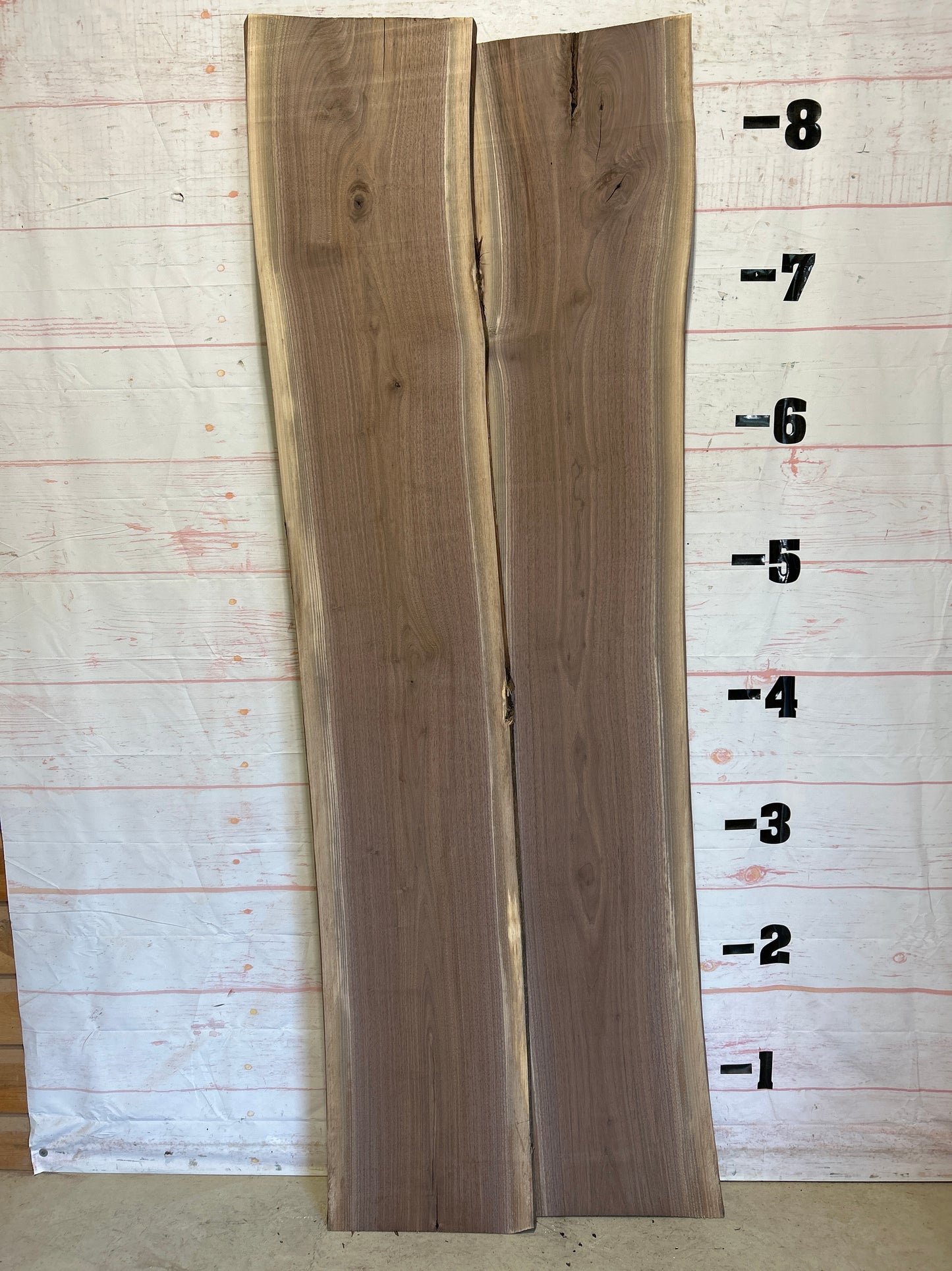 Live Edge Walnut Set Sku#26156K-52