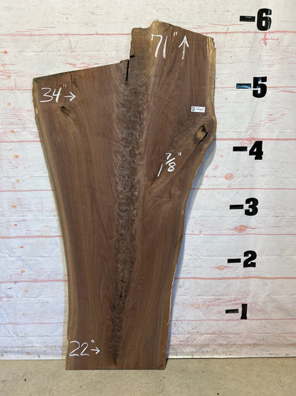 Live Edge Walnut Sku#26355F-28