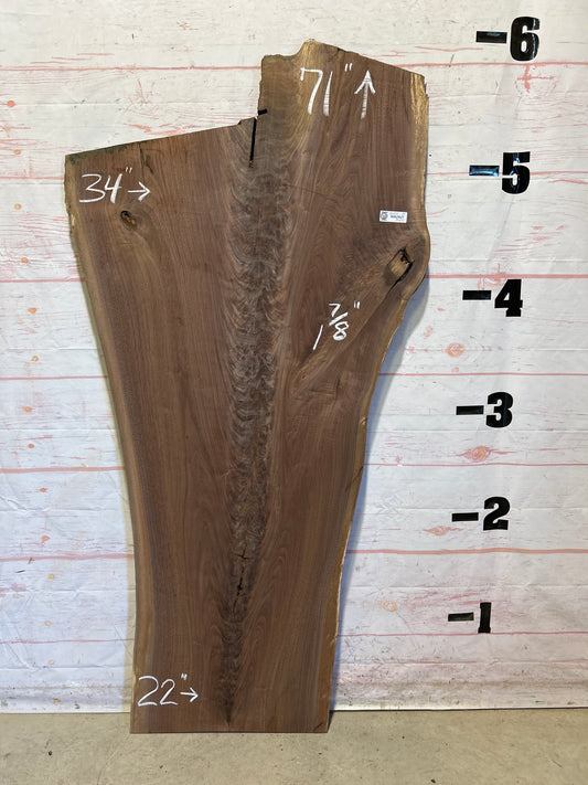 Live Edge Walnut Sku#26355F-28