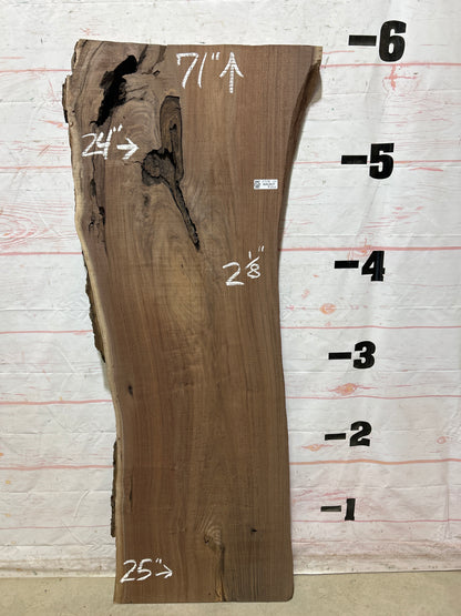 Live Edge Walnut Sku#27178A-25