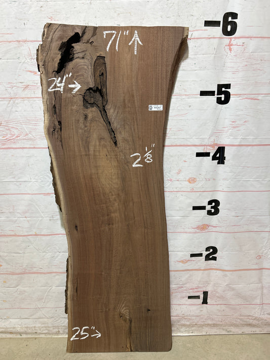 Live Edge Walnut Sku#27178A-25