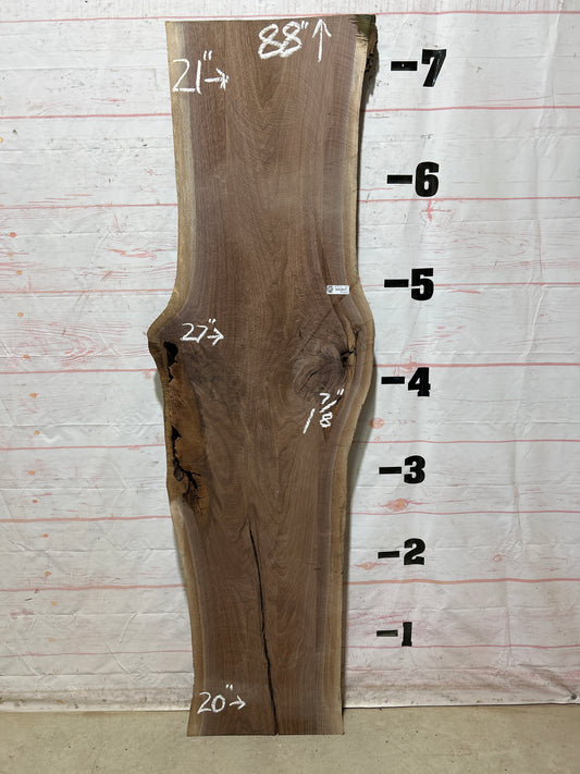Live Edge Walnut Sku#27111-29