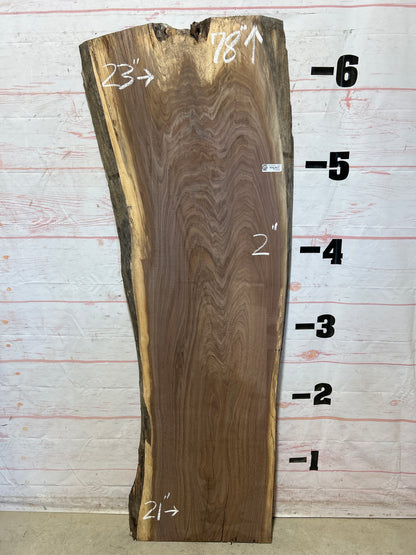 Live Edge Walnut Sku#26343F-25