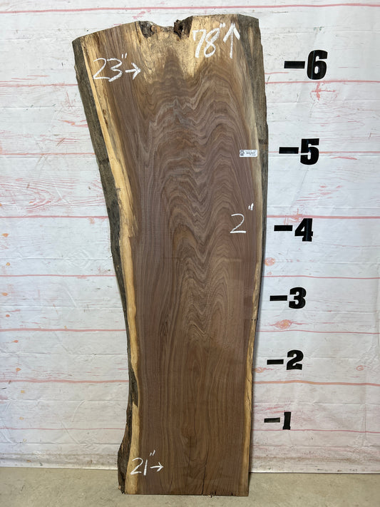 Live Edge Walnut Sku#26343F-25