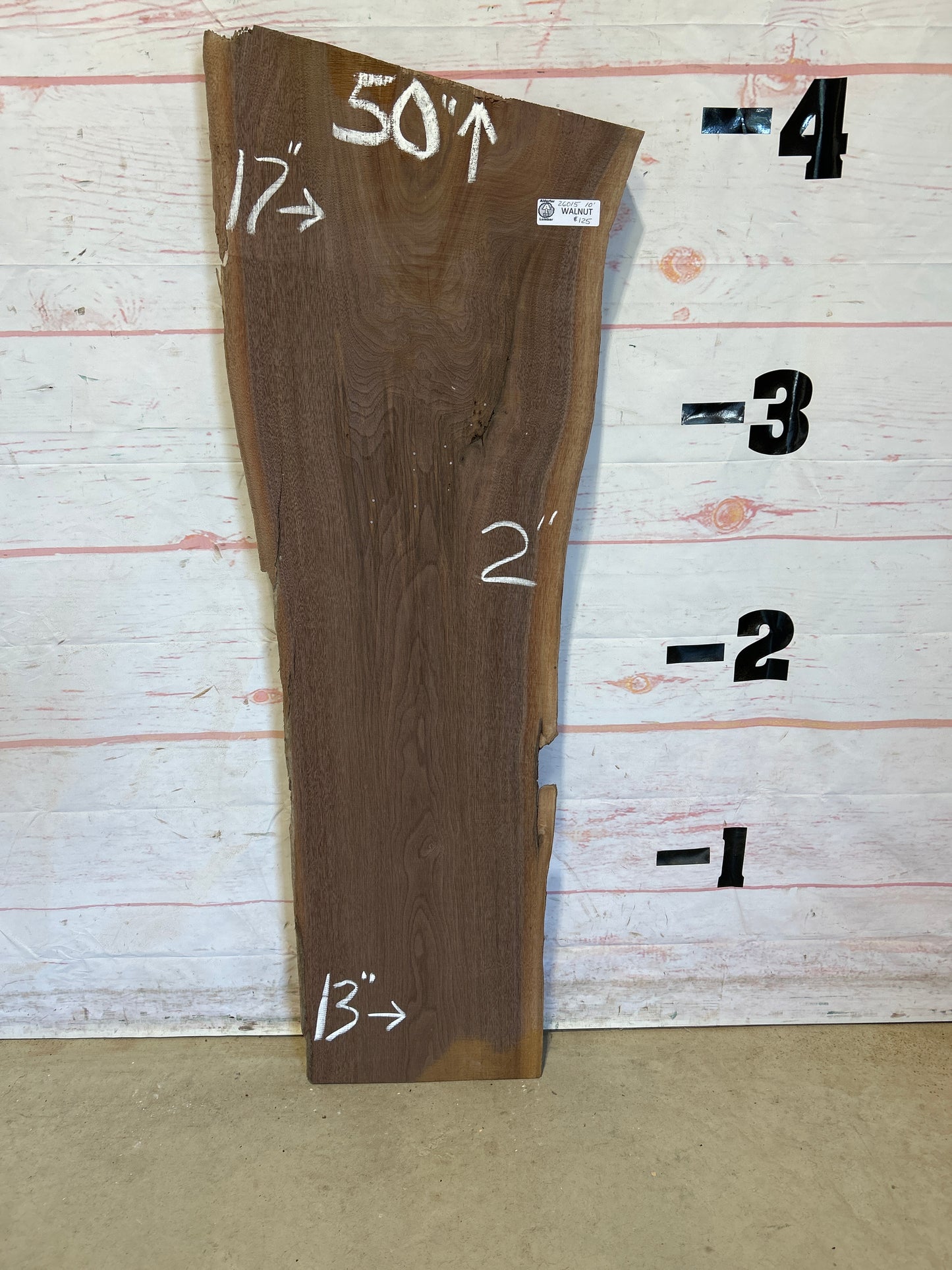 Live Edge Walnut Sku#26015M-10