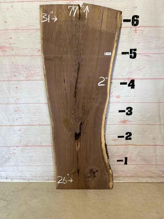 Live Edge Walnut Sku#26345F-31