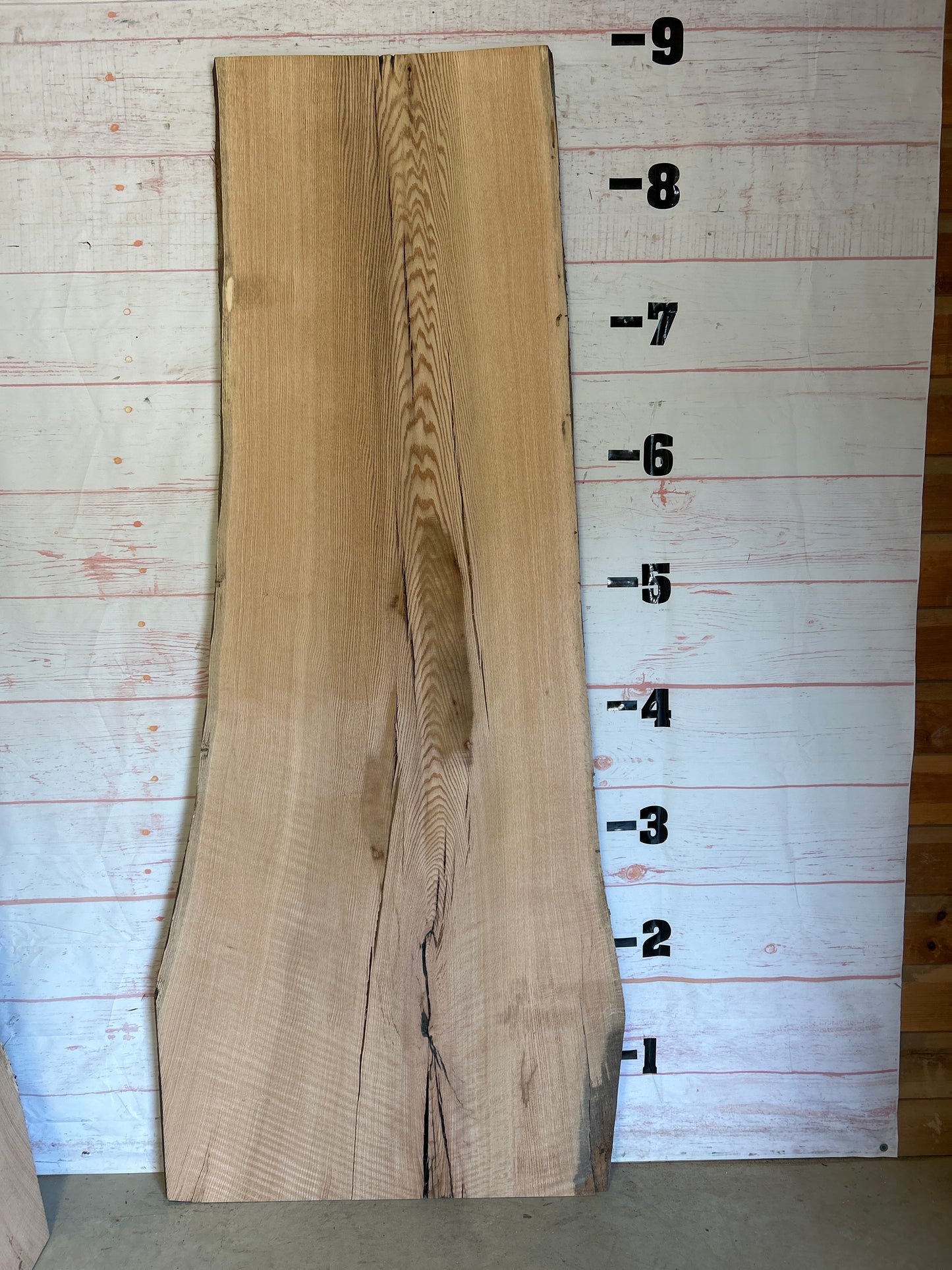 Live Edge Red Oak Sku#23879-56