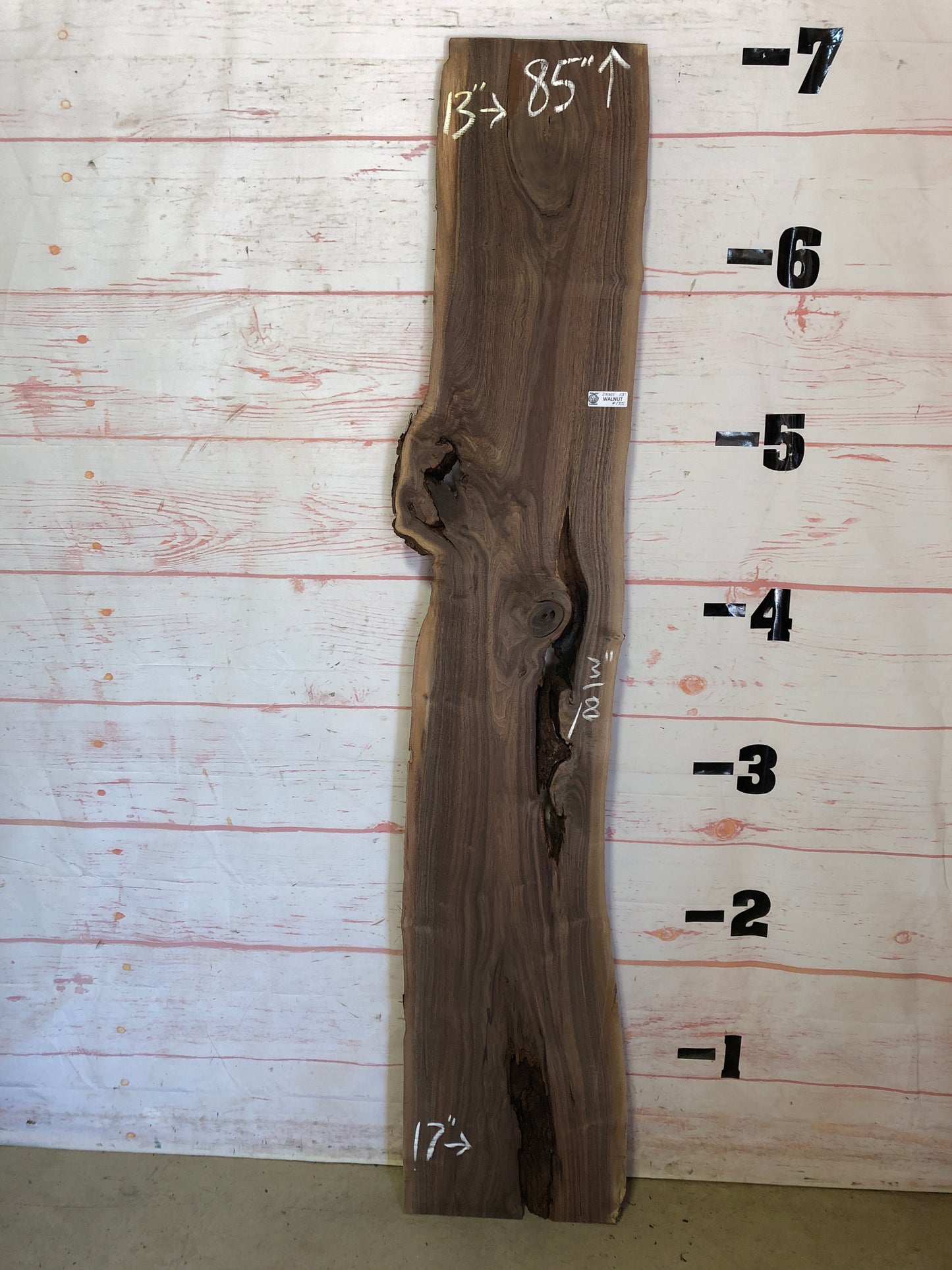 Live Edge Walnut Sku#23301G-13